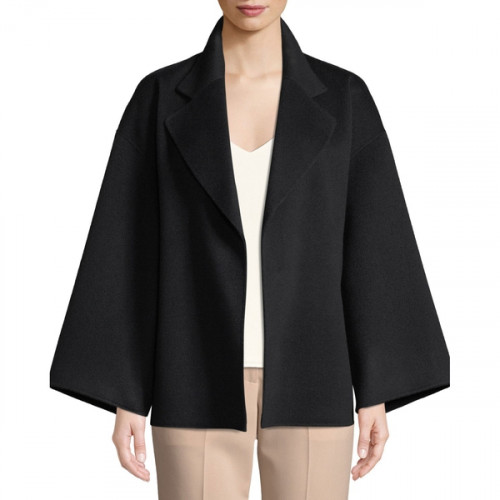 Theory Bell-Sleeve Wool & Cashmere Belted Jacket - Jackets - Clothing