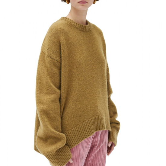 Céline Asymmetric Cashmere Crewneck Sweater
