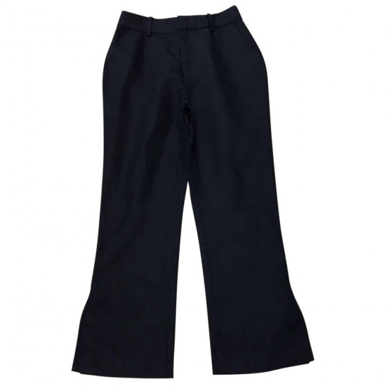 Frame Cotton Blend Side Slit Pants - This week/month - Just in