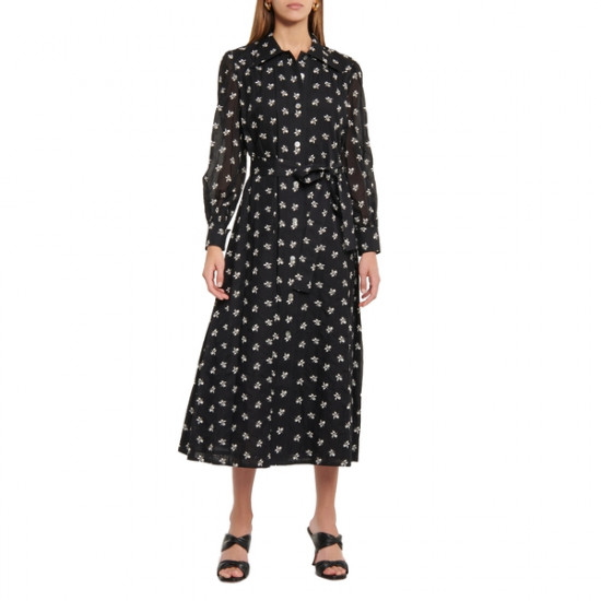 Tory Burch Embroidered Floral Artist's Dress