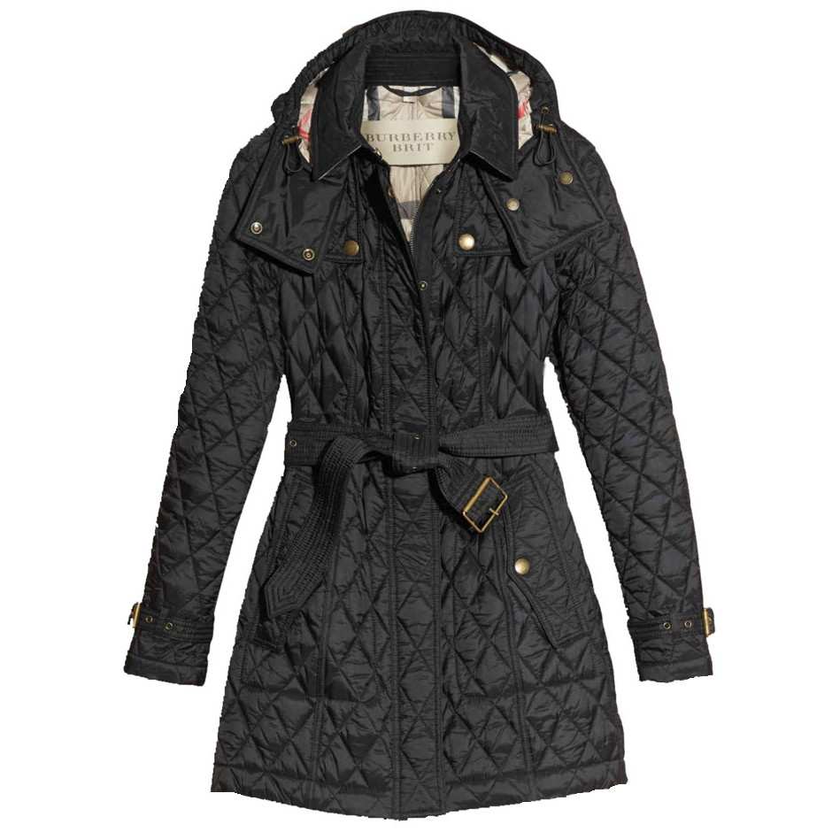 Burberry Brit Finsbridge Long Quilted 