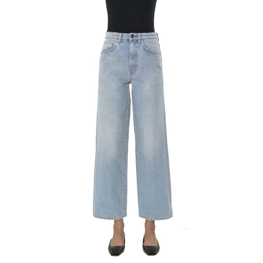 light wash high waisted flare jeans