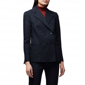 Frame Easy Double-Breasted Blazer
