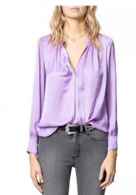 Zadig & Voltaire Tink Satin Blouse