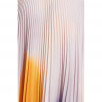 A.L.C. Sonali Smocked Tie-Dye Plissé Midi Skirt