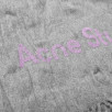 Acne Studios Canada Logo Crinkled Wool Scarf