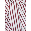 Alexander Wang Cropped Striped Cotton Shirt