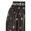 Alexander Wang High-Slit Floral Skirt with Boxers