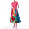 Alice + Olivia Earla The Parlour High-Waist Midi Skirt