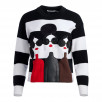 Alice + Olivia Gleeson Stace Face Wool Sweater