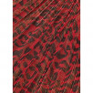 Alice + Olivia Katz Metallic Leopard Print Pleated Maxi Skirt