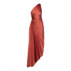 A.L.C. Delfina Pleated Asymmetric Dress