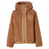 Burberry Adeney Fleece Hooded Wool-Blend Jacket