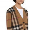 Burberry Check Cashmere & Wool Cardigan
