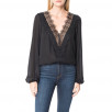 Cami NYC The Alannah Lace Trim V-Neck Top