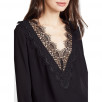 Cami NYC The Alannah Lace Trim V-Neck Top