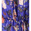 Diane von Furstenberg Floral Tie Waist Mini Dress