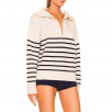Nili Lotan Hester Nautical Stripe Cashmere Sweater