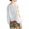 MAJE EMBROIDERED FLORAL BLOUSE