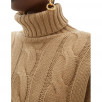Nili Lotan Brynne Cable-knit Cashmere Sweater