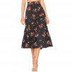 Rebecca Taylor Marguerite Floral Poplin Skirt