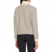 Sandro Jane Cable Knit Crop Cardigan