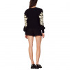 Sandro Peppy Embroidered Floral Sweater