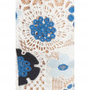 Sea Figgy Floral Crochet Asymmetric Dress