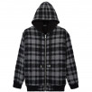 The Kooples Hooded Check Jacket