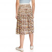 Tory Burch Pleated Tie Wrap Voile Skirt