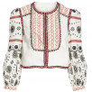Veronica Beard Shilin Embellished Linen Jacket