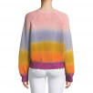 Zadig & Voltaire Kary Long-Sleeve Rainbow Gradient Sweater