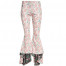 Alice + Olivia Jinny Embroidered High-low Flare Pants