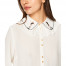 Idano Lille Embroidered Collar Blouse